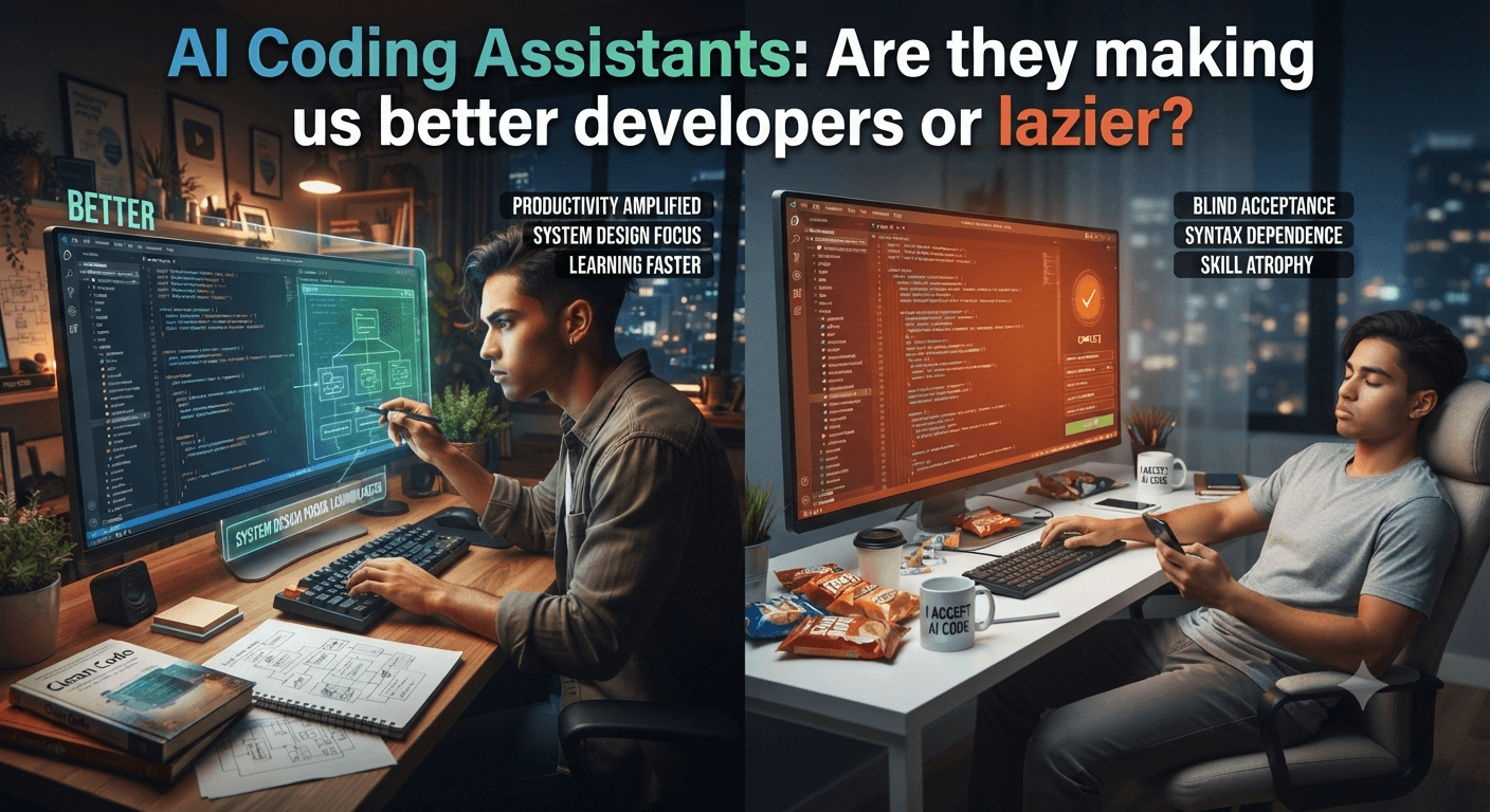 AI Coding Assistants: Are they making us better developers or lazier?